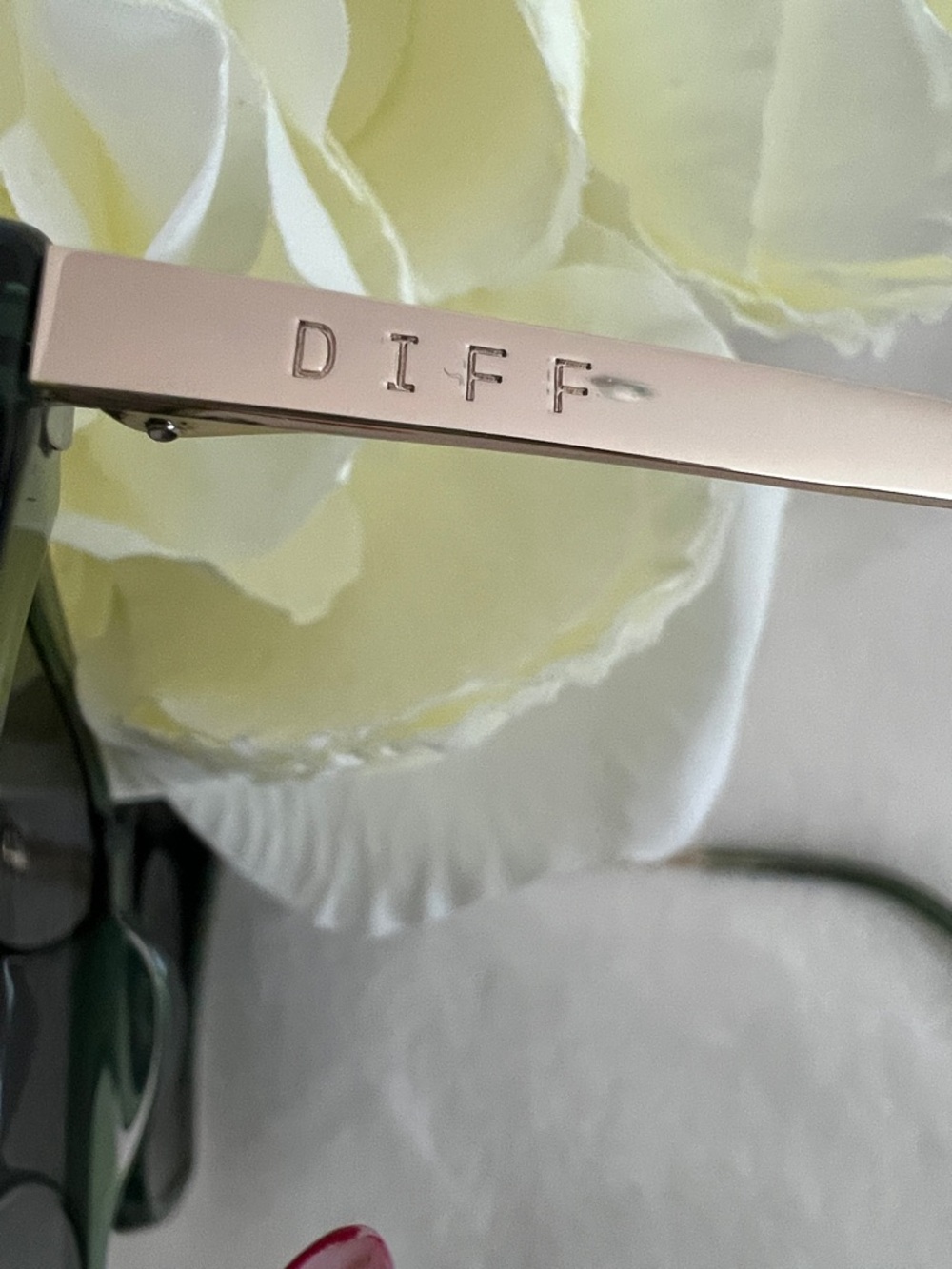 Dark Green Cat Eye Sunglasses - Women Accessories - Picture 5 of 7